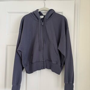 Aritzia sweatfleece terry Zip-Up Hoodie